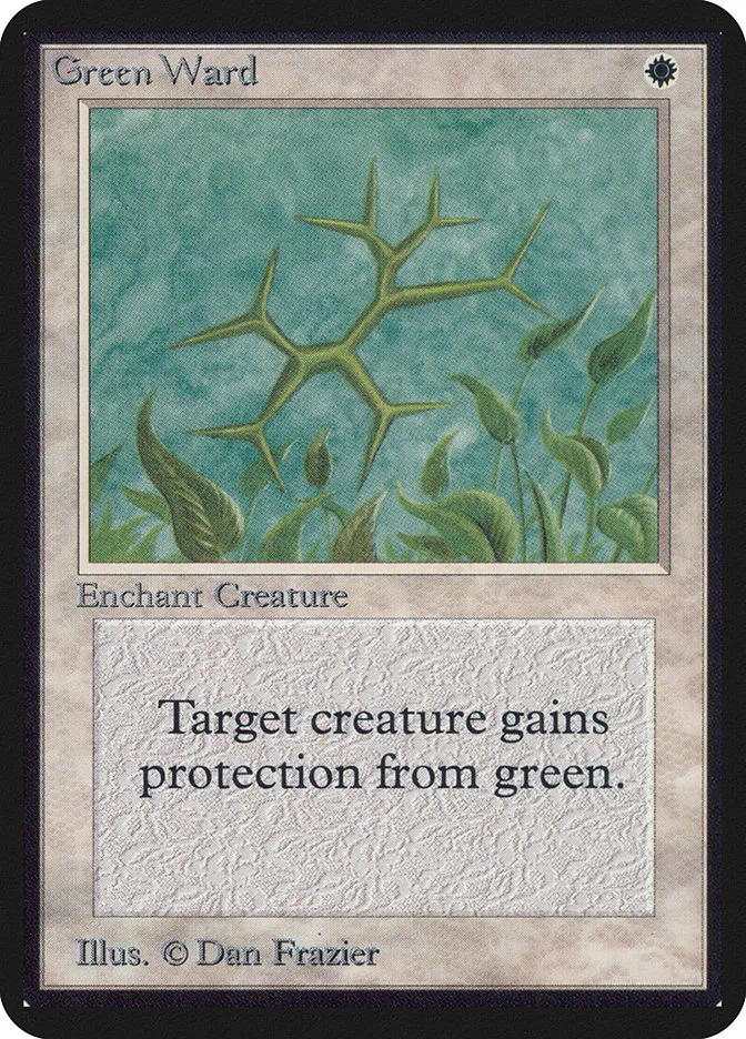 LEA-20-Green-Ward Green Ward kaufen - Limited Edition Alpha bei TcG Love