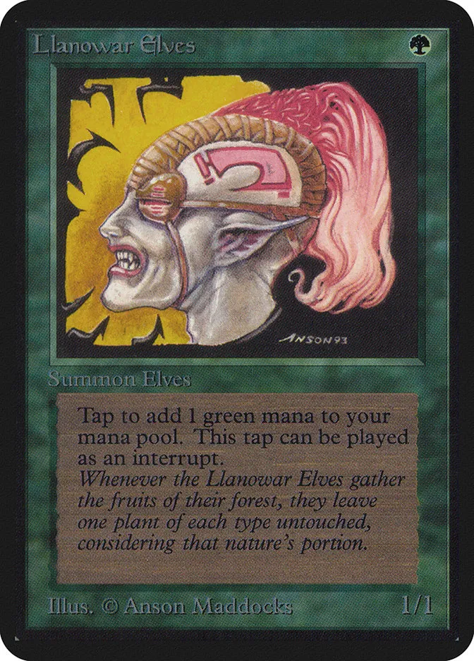 LEA-210-Llanowar-Elves Llanowar Elves kaufen - Limited Edition Alpha bei TcG Love