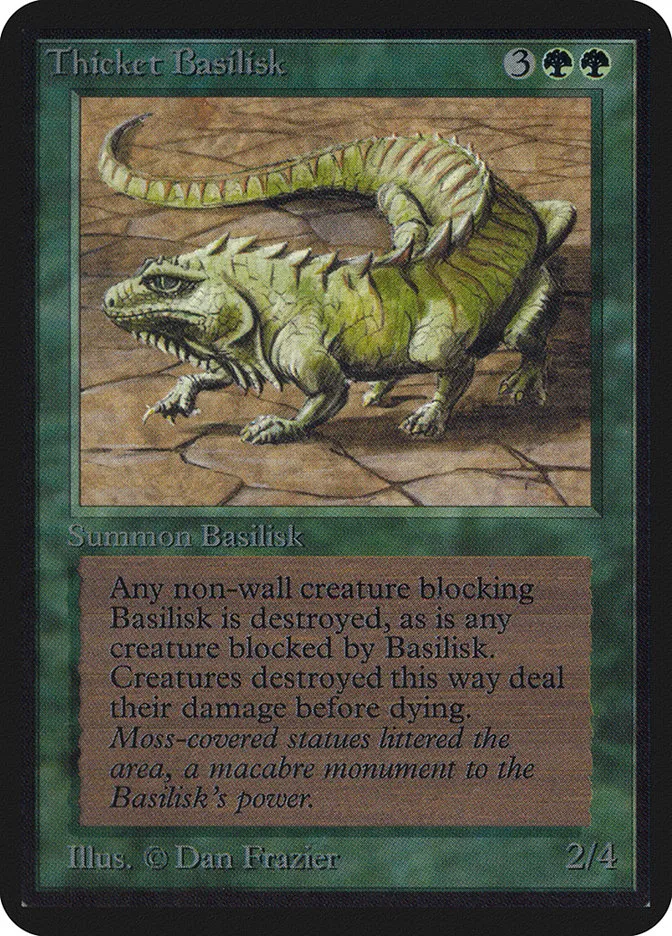 LEA-218-Thicket-Basilisk Thicket Basilisk kaufen - Limited Edition Alpha bei TcG Love