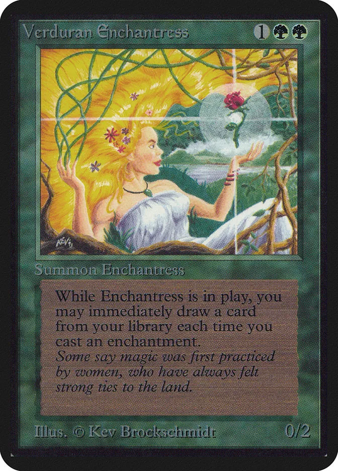 Verduran Enchantress kaufen - Limited Edition Alpha bei TcG Love