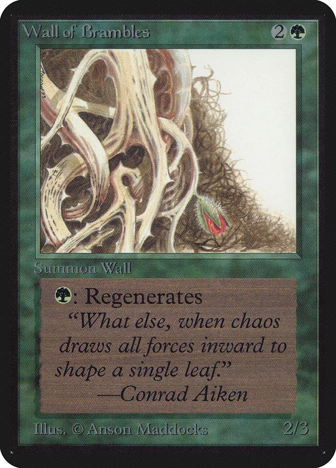 Wall of Brambles kaufen - Limited Edition Alpha bei TcG Love