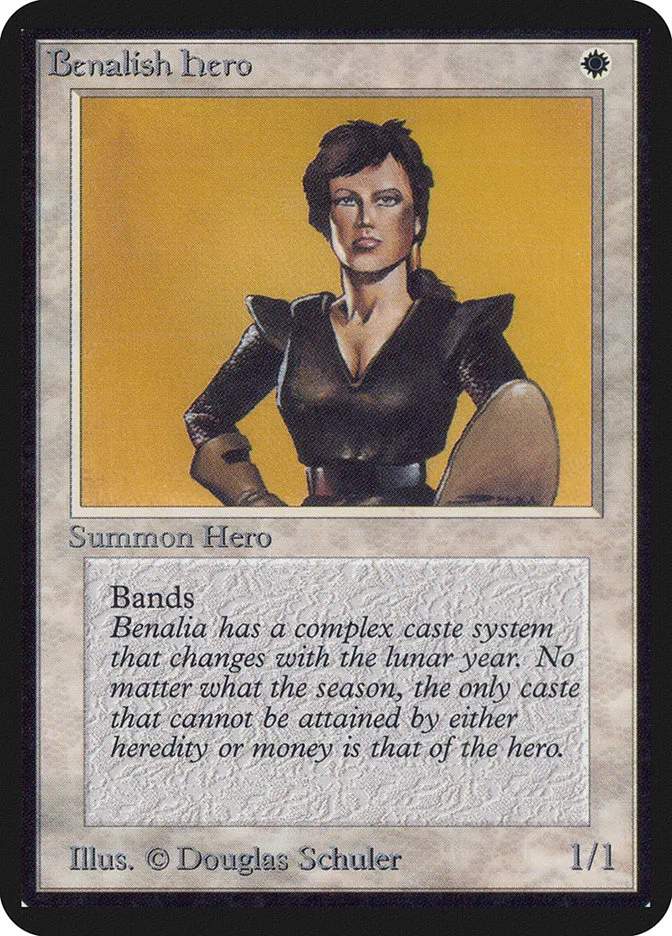 LEA-4-Benalish-Hero Benalish Hero kaufen - Limited Edition Alpha bei TcG Love
