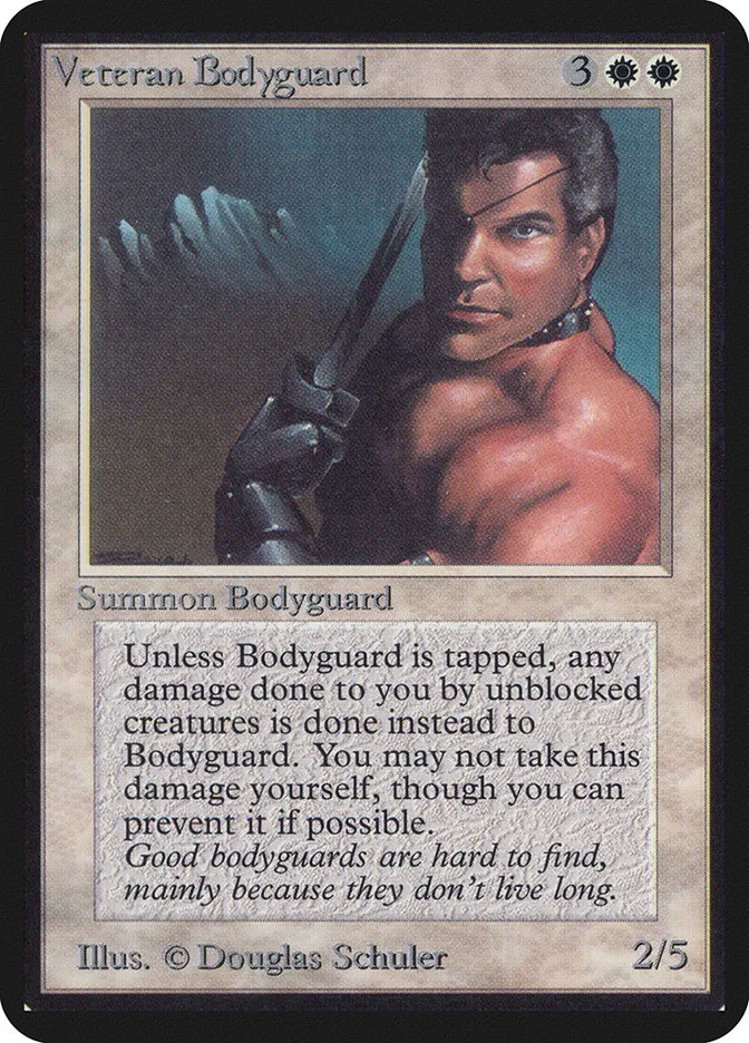 Veteran Bodyguard kaufen - Limited Edition Alpha bei TcG Love