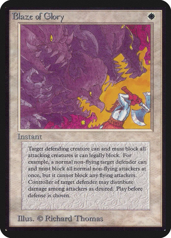 LEA-6-Blaze-of-Glory Blaze of Glory kaufen - Limited Edition Alpha bei TcG Love