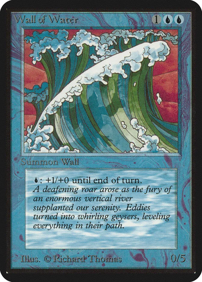 Wall of Water kaufen - Limited Edition Alpha bei TcG Love