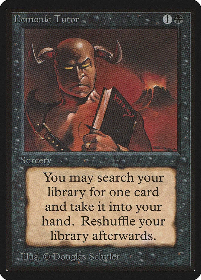Demonic Tutor kaufen - Limited Edition Beta bei TcG Love