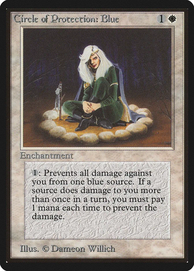 Circle of Protection: Blue kaufen - Limited Edition Beta bei TcG Love