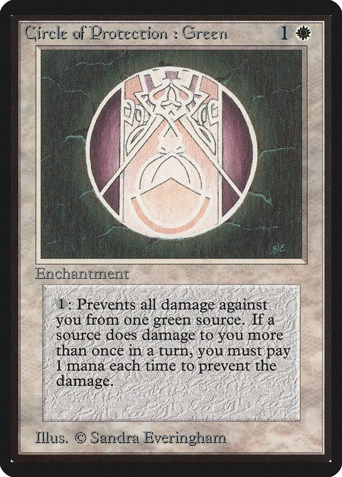 Circle of Protection: Green kaufen - Limited Edition Beta bei TcG Love