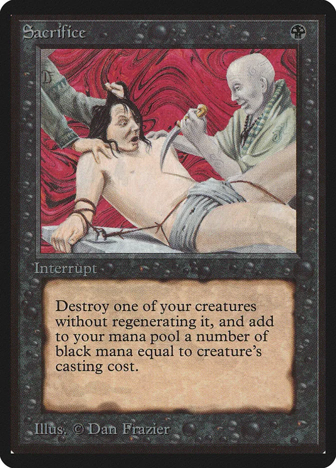 LEB-125-Sacrifice Sacrifice kaufen - Limited Edition Beta bei TcG Love