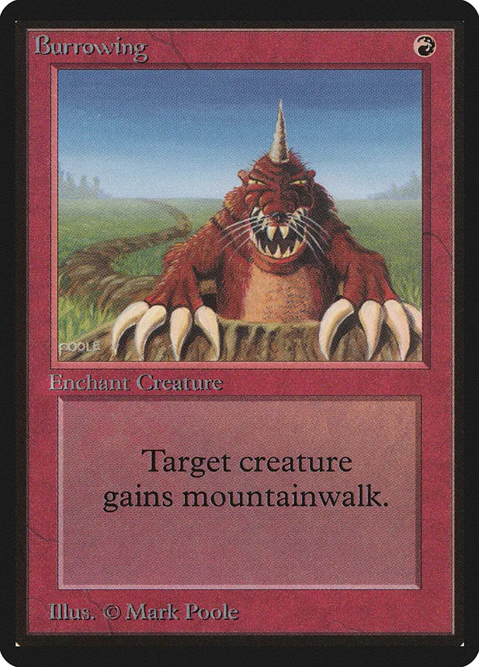 Burrowing kaufen - Limited Edition Beta bei TcG Love