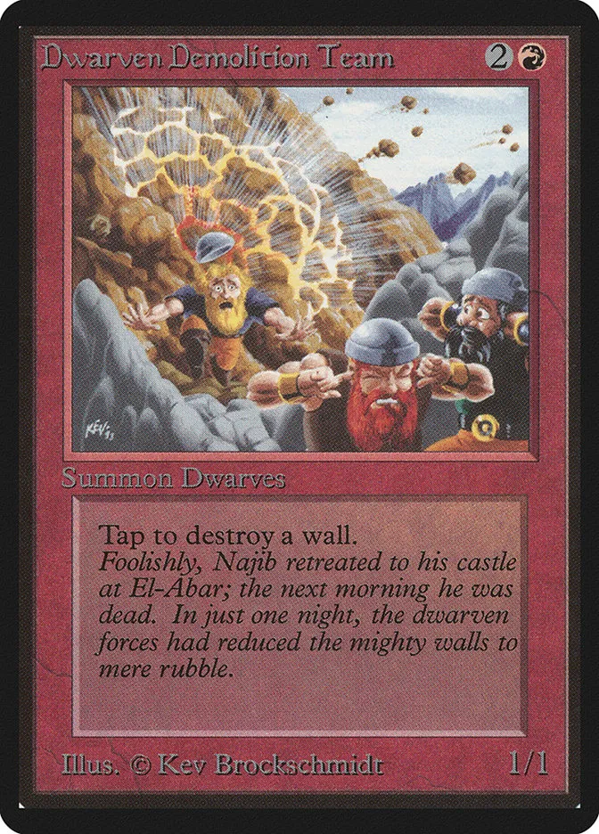 Dwarven Demolition Team kaufen - Limited Edition Beta bei TcG Love