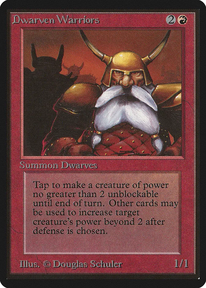 Dwarven Warriors kaufen - Limited Edition Beta bei TcG Love
