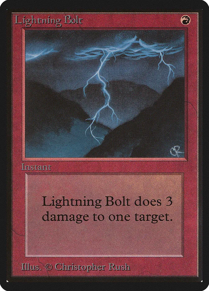 Lightning Bolt kaufen - Limited Edition Beta bei TcG Love