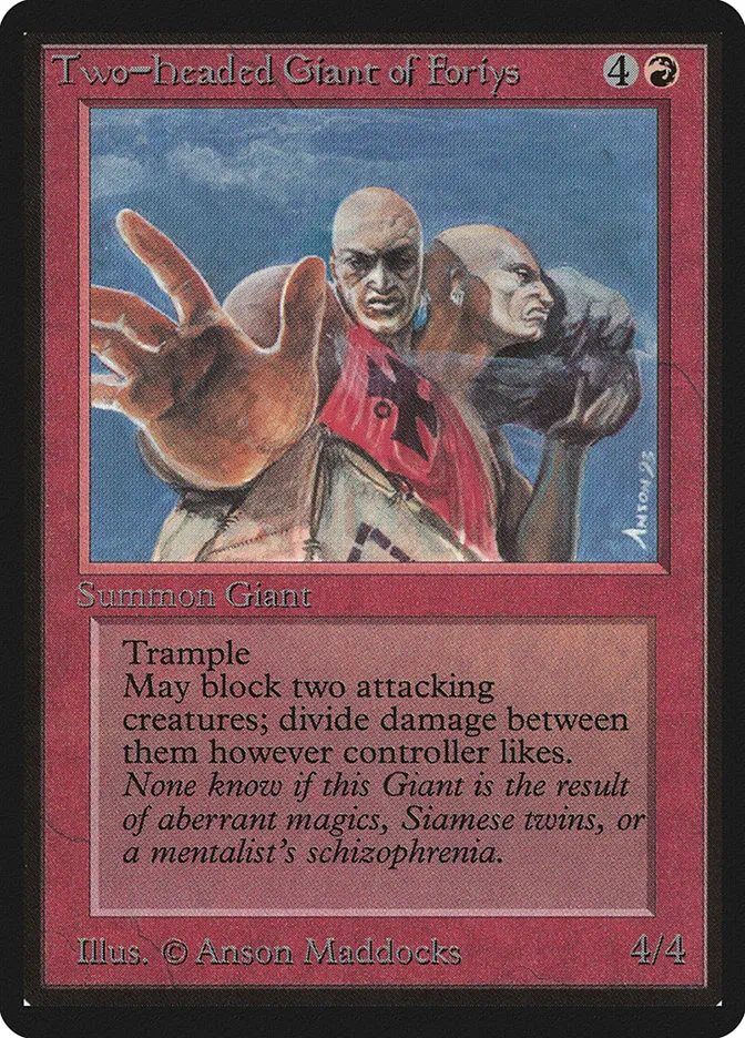 Two-Headed Giant of Foriys kaufen - Limited Edition Beta bei TcG Love