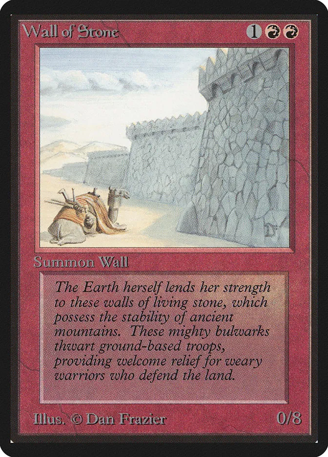 Wall of Stone kaufen - Limited Edition Beta bei TcG Love