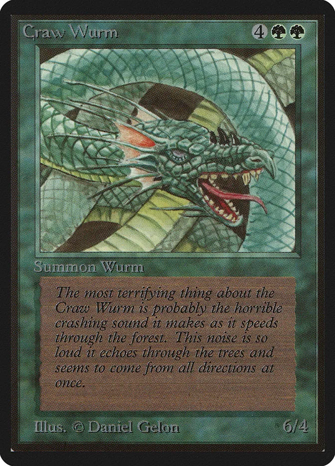 Craw Wurm kaufen - Limited Edition Beta bei TcG Love