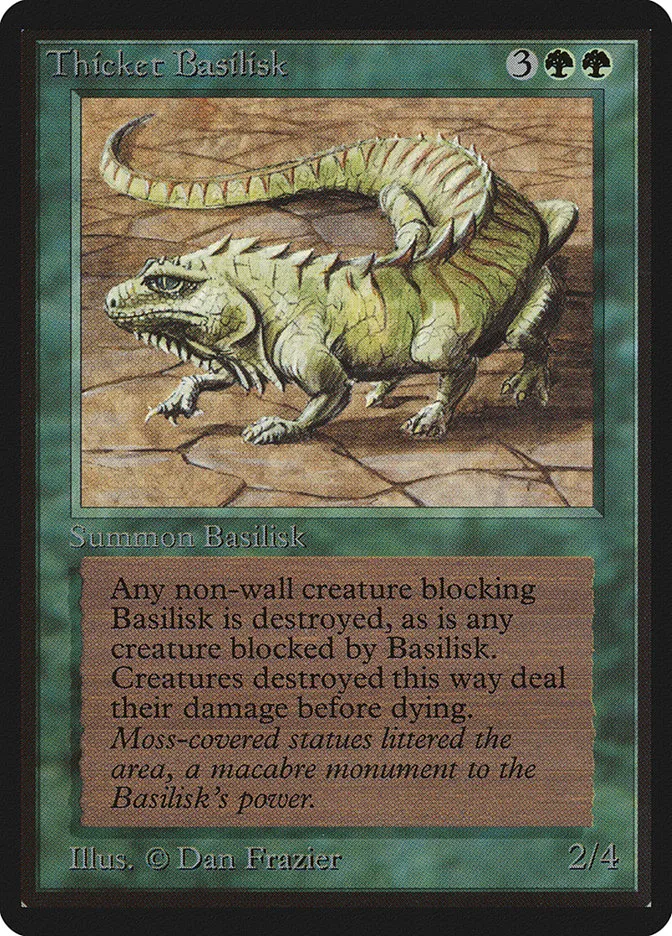 LEB-219-Thicket-Basilisk Thicket Basilisk kaufen - Limited Edition Beta bei TcG Love