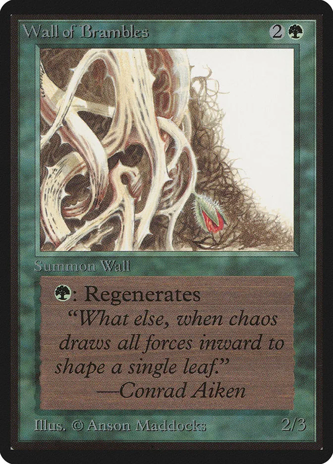 Wall of Brambles kaufen - Limited Edition Beta bei TcG Love