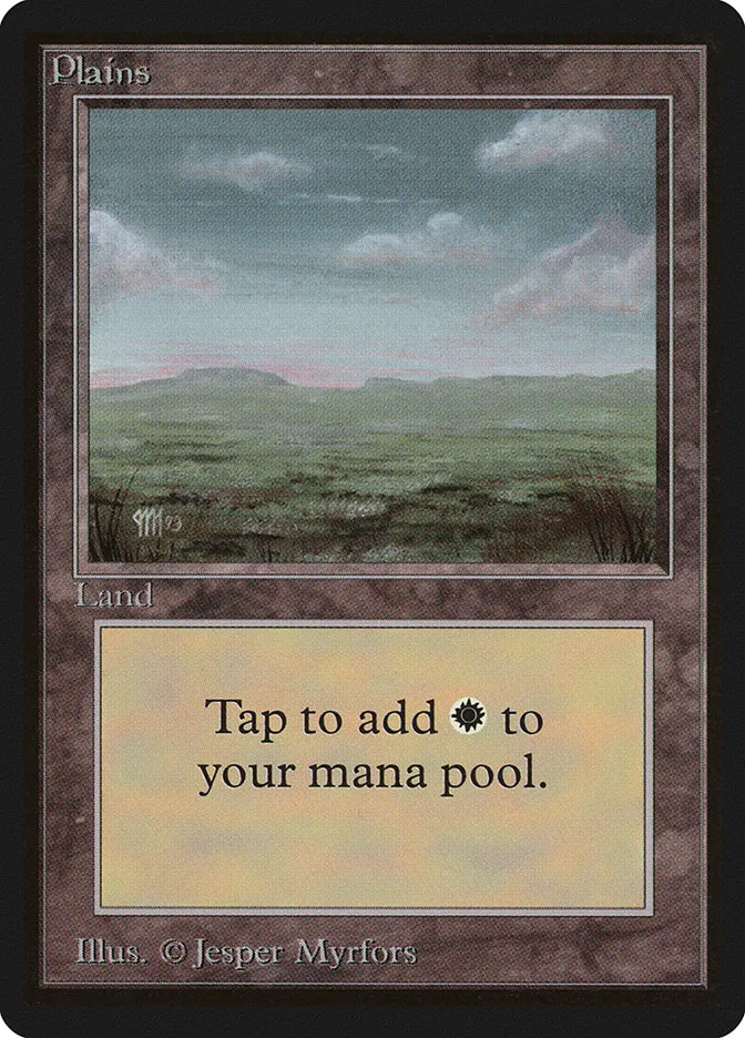 Plains kaufen - Limited Edition Beta bei TcG Love