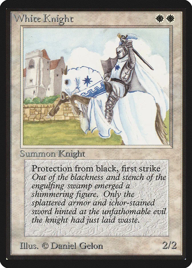 White Knight kaufen - Limited Edition Beta bei TcG Love