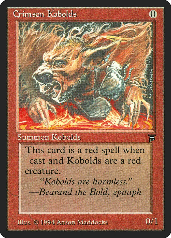 Crimson Kobolds kaufen - Legends bei TcG Love
