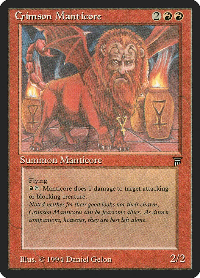 Crimson Manticore kaufen - Legends bei TcG Love