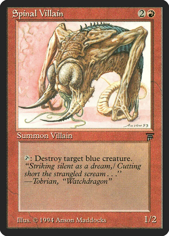 Spinal Villain kaufen - Legends bei TcG Love