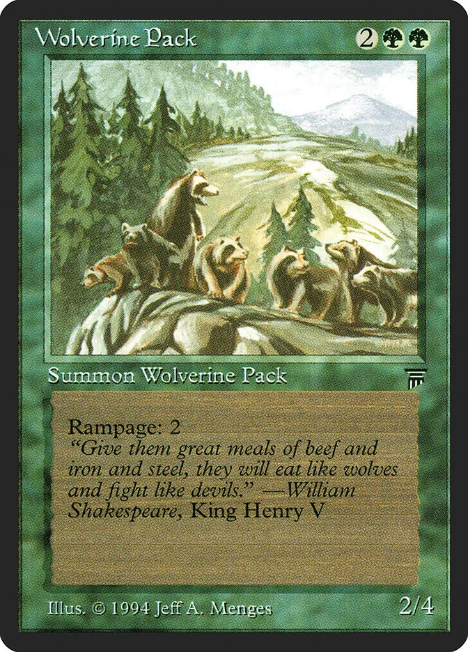 Wolverine Pack kaufen - Legends bei TcG Love