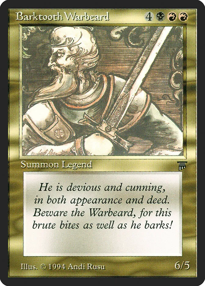 Barktooth Warbeard kaufen - Legends bei TcG Love