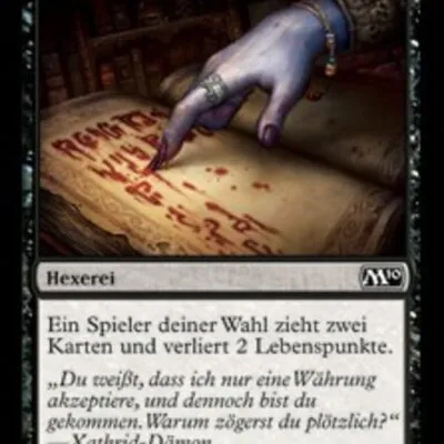 Mit Blut unterschreiben kaufen - Magic 2010 bei TcG Love