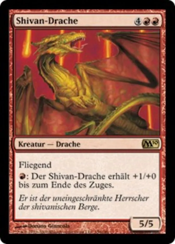Shivan-Drache kaufen - Magic 2010 bei TcG Love