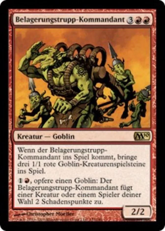 Belagerungstrupp-Kommandant kaufen - Magic 2010 bei TcG Love