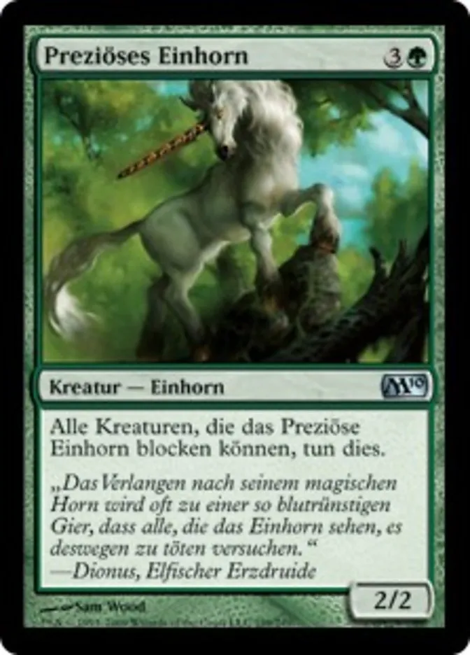 Preziöses Einhorn kaufen - Magic 2010 bei TcG Love