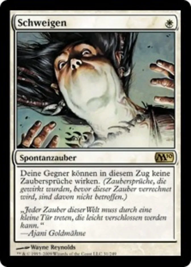 Schweigen kaufen - Magic 2010 bei TcG Love