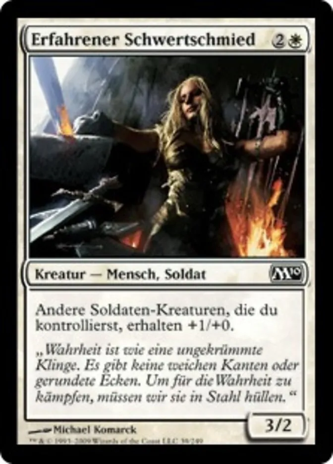 Erfahrener Schwertschmied kaufen - Magic 2010 bei TcG Love