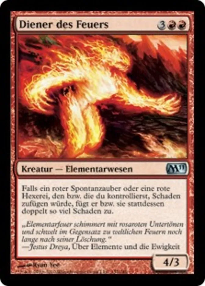 Diener des Feuers kaufen - Magic 2011 bei TcG Love