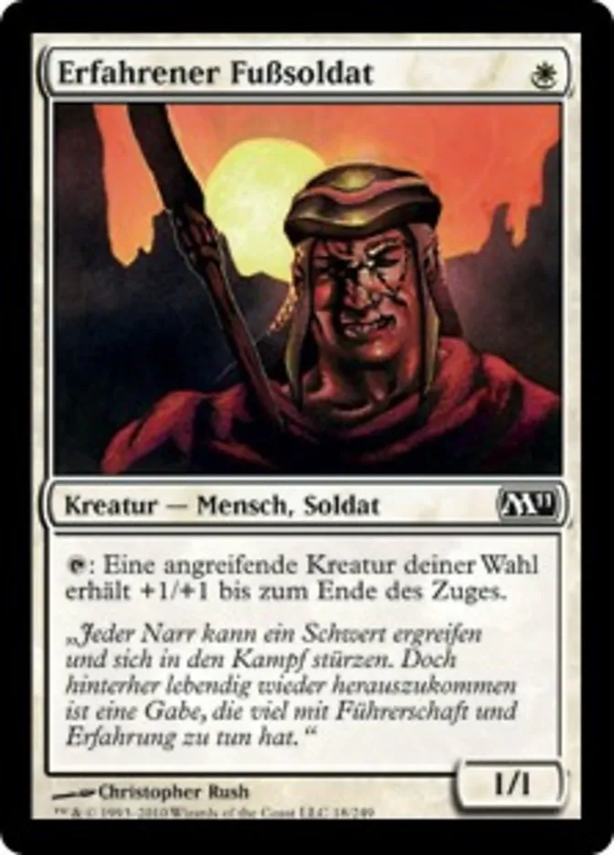 Erfahrener Fußsoldat kaufen - Magic 2011 bei TcG Love