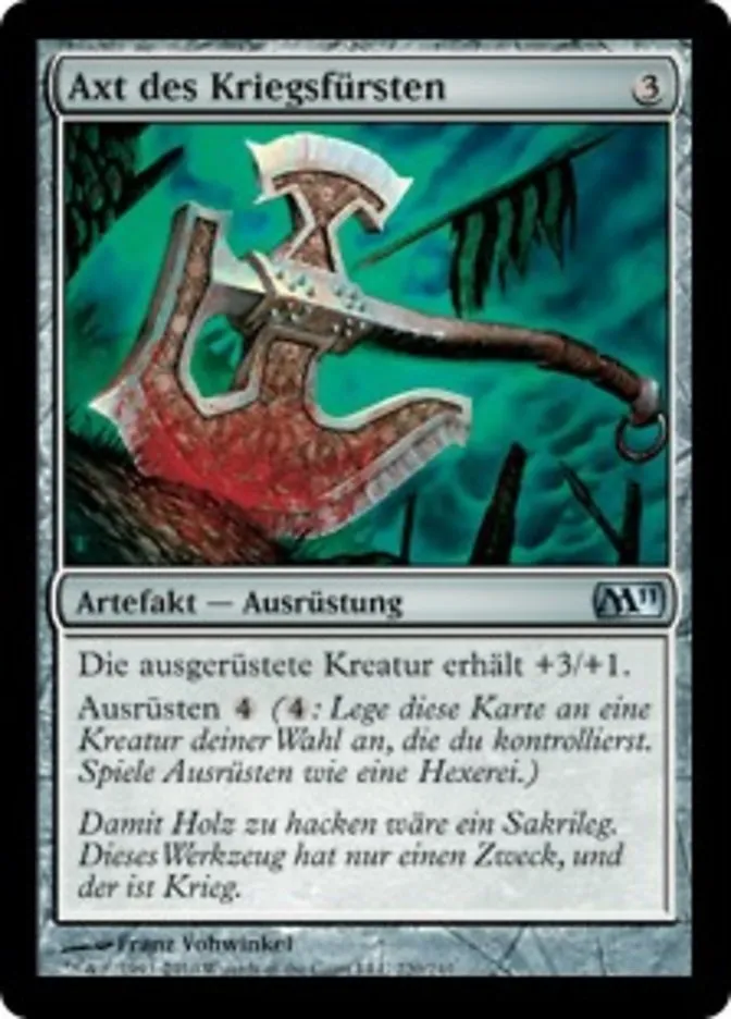 Axt des Kriegsfürsten kaufen - Magic 2011 bei TcG Love