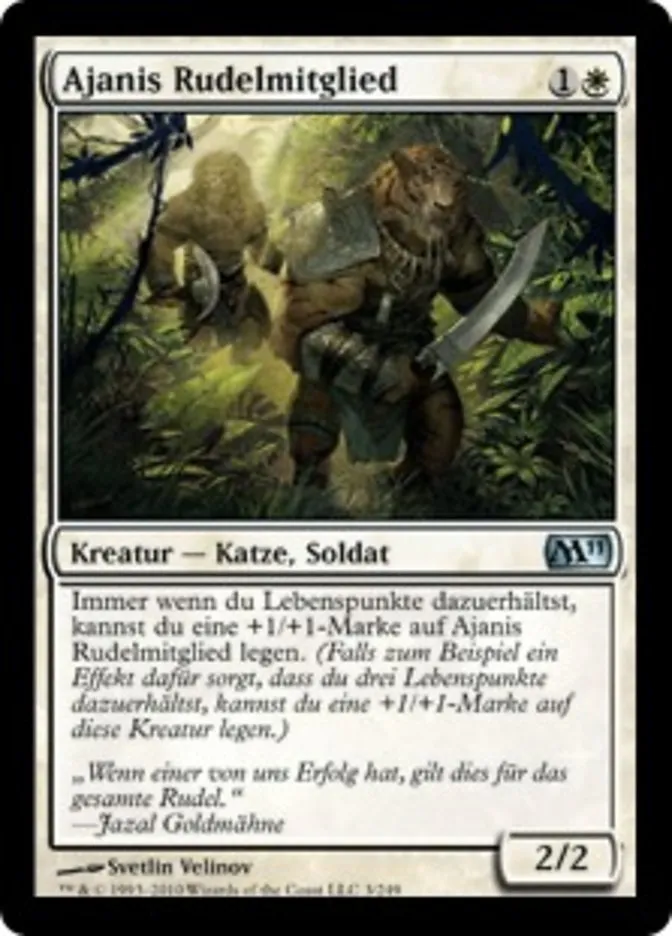 Ajanis Rudelmitglied kaufen - Magic 2011 bei TcG Love