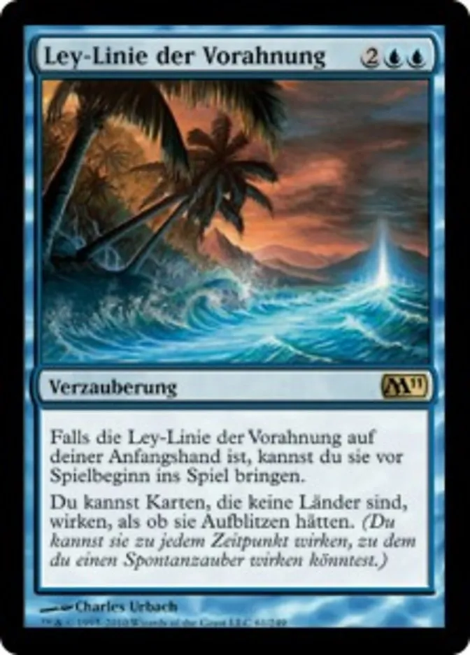 Ley-Linie der Vorahnung kaufen - Magic 2011 bei TcG Love