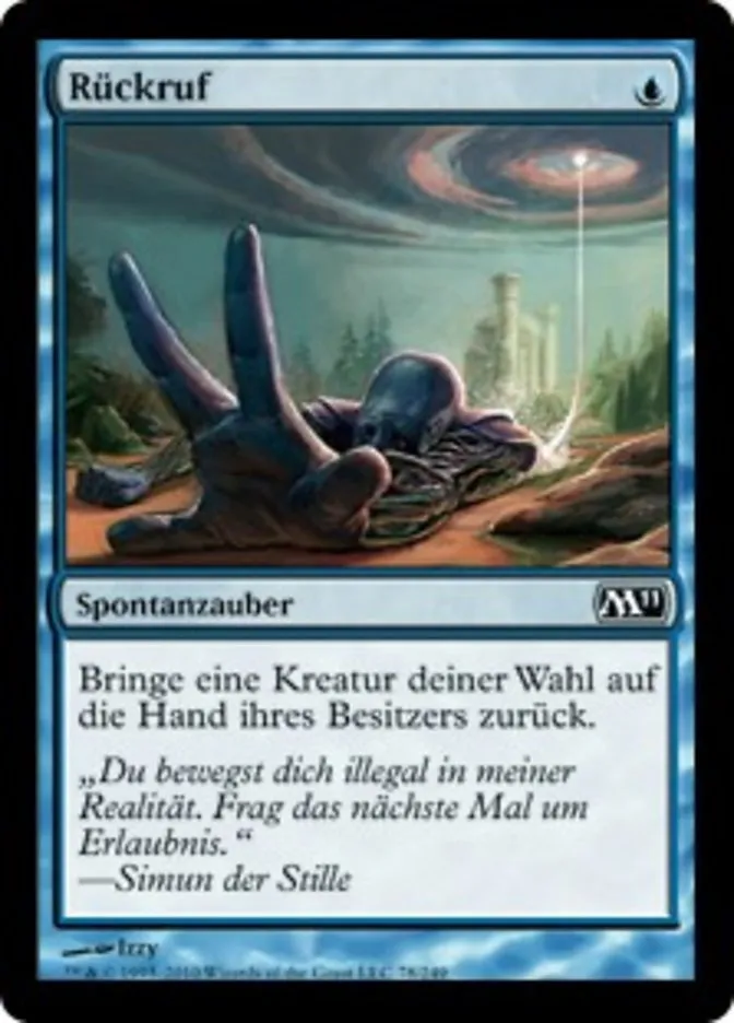 Rückruf kaufen - Magic 2011 bei TcG Love