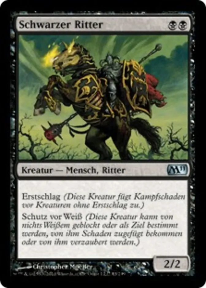 Schwarzer Ritter kaufen - Magic 2011 bei TcG Love