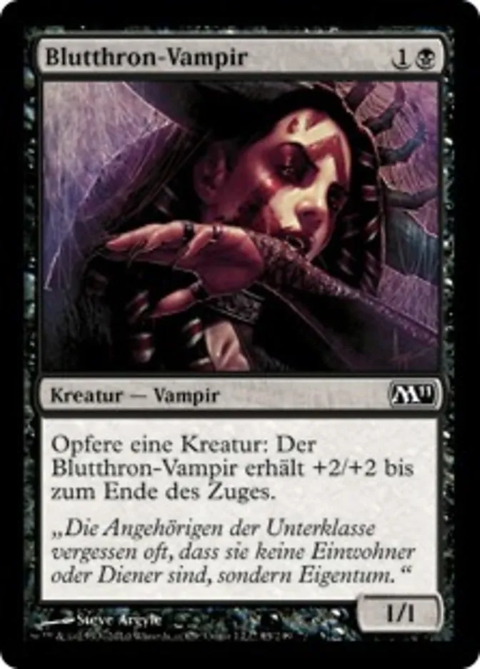 Blutthron-Vampir kaufen - Magic 2011 bei TcG Love