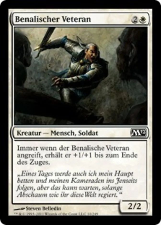 Benalischer Veteran kaufen - Magic 2012 bei TcG Love