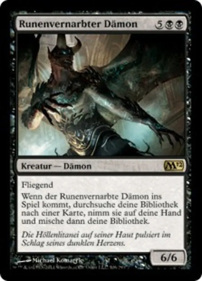 Runenvernarbter Dämon kaufen - Magic 2012 bei TcG Love