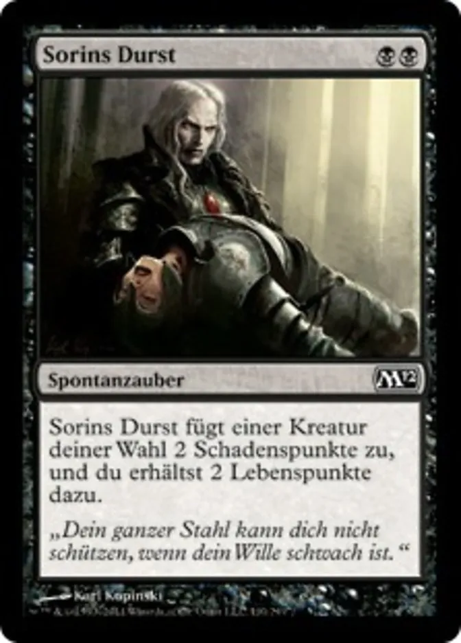 Sorins Durst kaufen - Magic 2012 bei TcG Love
