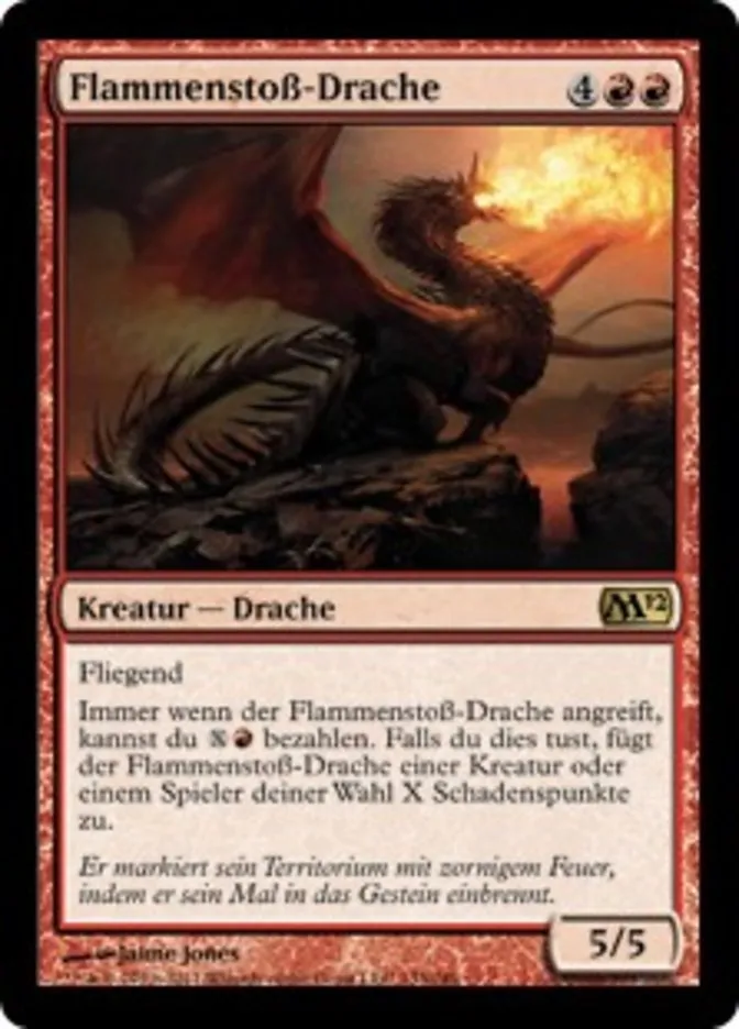 Flammenstoß-Drache kaufen - Magic 2012 bei TcG Love