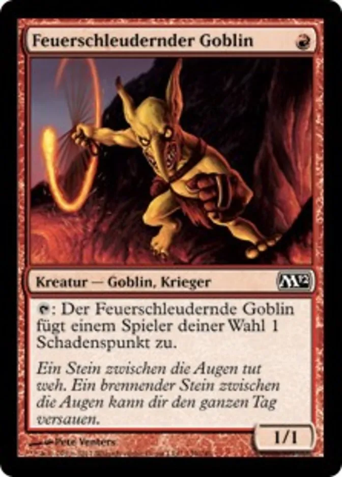 Feuerschleudernder Goblin kaufen - Magic 2012 bei TcG Love