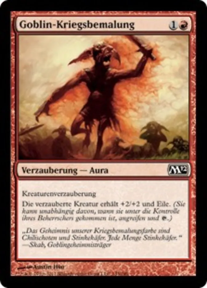 Goblin-Kriegsbemalung kaufen - Magic 2012 bei TcG Love