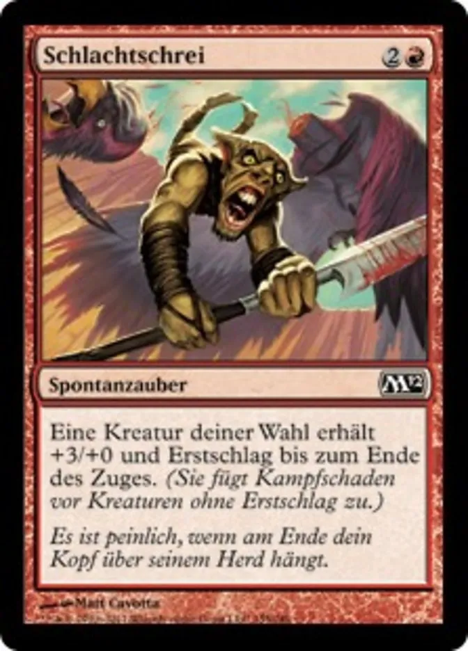 Schlachtschrei kaufen - Magic 2012 bei TcG Love